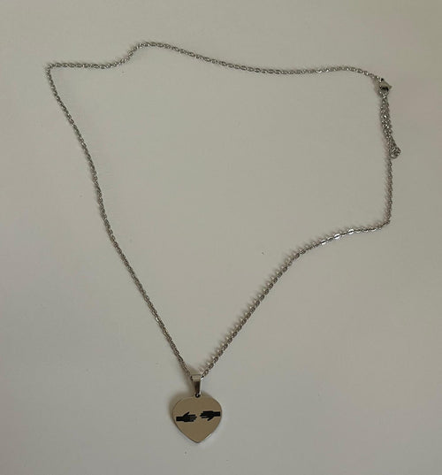 Kette Schützende Hände Silber