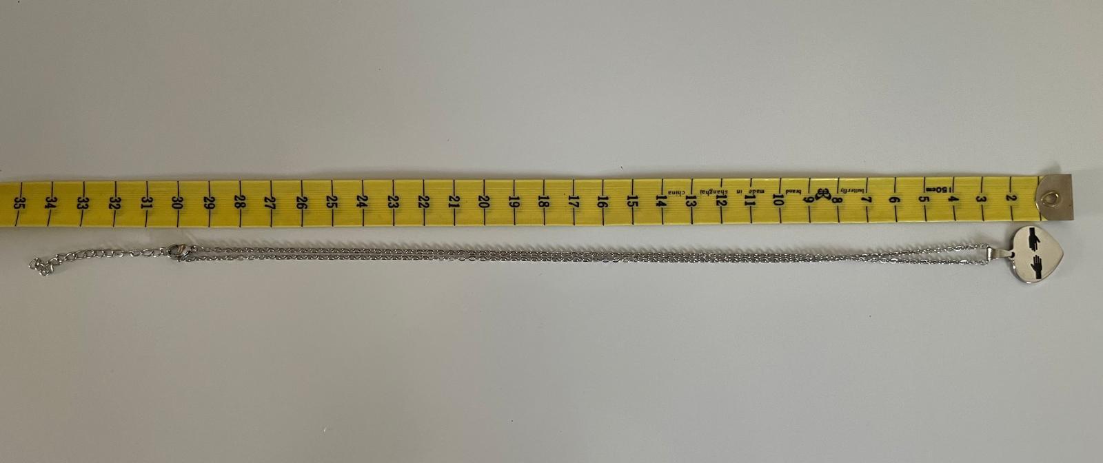 Kette Schützende Hände Silber